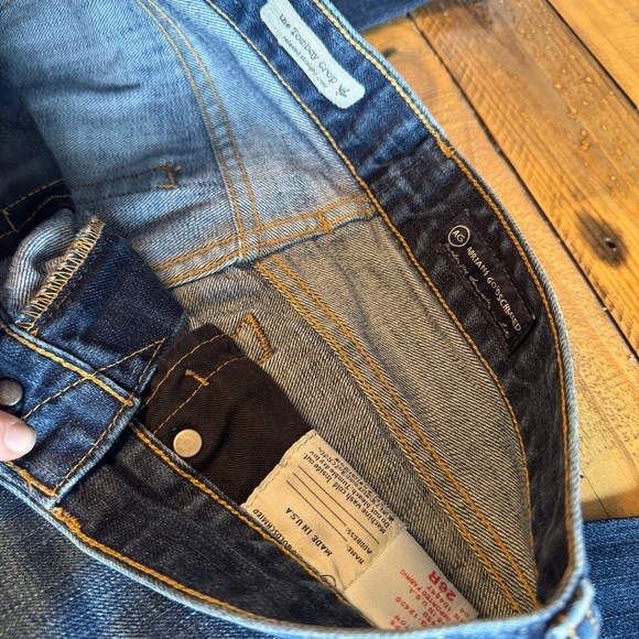 AG tomboy relaxed straight crop - Picture 4 of 4